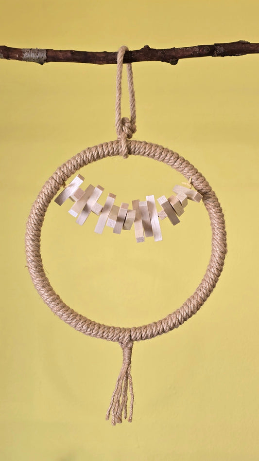 Radiant Ring (20cm diameter, 5mm rope)