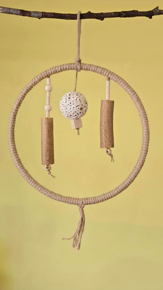 Radiant Ring L (30cm diameter, 5mm rope)