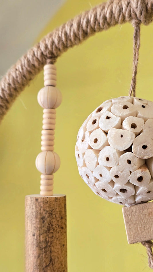 Radiant Ring L (30cm diameter, 5mm rope)